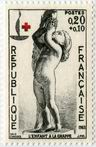 Croix-Rouge 1963 - l'enfant à la grappe