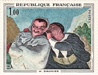Honoré Daumier - "Crispin et Scapin"