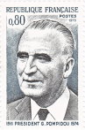 Président Georges Pompidou (1911-1974)