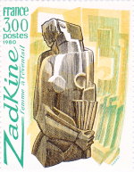 Zadkine - "Femme à l'éventail"