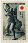 Croix-Rouge 1955 - L'enfant à l'oie
