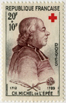 Croix-Rouge 1959 - Ch. Michel de l'épée (1712-1789)