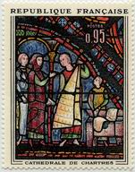 Vitrail de la cathédrale de Chartres