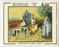 Utrillo - "Le lapin agile"