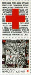 Croix-Rouge 1986 - Vitrail de l'église saint jacques de Reims