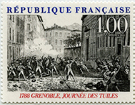 1788 - Grenoble, Journée des Tuiles