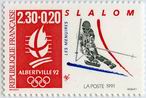 Jeux Olympiques d'Albertville 92 - Slalom