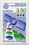 Europa 1991 - Satellite de télévision directe