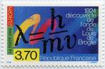 Europa 1994 - Découverte de l'onde de Louis de Broglie 1924