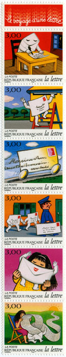 Bande "Les journées de la Lettre" 1997 - Le voyage d'une lettre