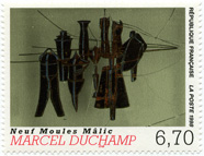 Marcel Duchamp - "Neuf moules M&acirclic"