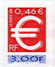 Timbre euro adhésif