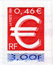 Timbre euro adhésif