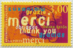 Timbre faire-part - "Merci"