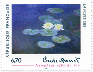 Claude Monet - "Nymphéas, effet du soir"
