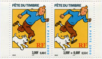 Fête du timbre 2000 - "Tintin"