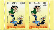 Fête du timbre 2001 - Gaston Lagaffe