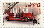 Camion à échelle