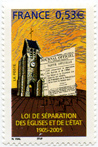 Loi de la séparation de l'église et de l'état