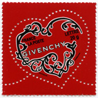 Timbres coeur Givenchy