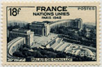 Nations Unies - Palais de Chaillot - Paris 1948