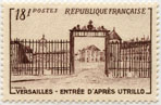 Versailles - Entrée d'après Utrillo