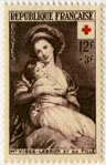 Croix-Rouge 1953 - Madame Vigée-Lebrun et sa fille