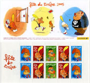 Carnet fête du timbre - Titeuf