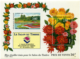 Bloc-feuillet émis pour le salon du timbre 1994