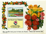 Bloc-feuillet émis pour le salon du timbre 1994