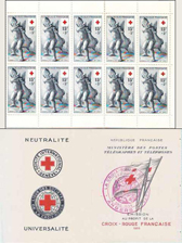 Carnet Croix-Rouge 1955