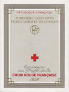 Carnet Croix-Rouge 1957