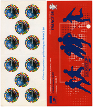 Carnet Coupe du monde de football France 98