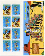Bande Carnet Fête du timbre 2003 - "Lucky Luke"