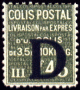 Colis-Postal, Livraison par exprès