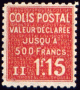 Colis-Postal, Valeur déclarée