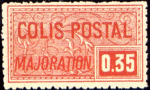 Colis-Postal, Majoration