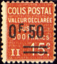 Colis-Postal, Valeur déclarée