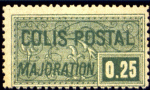 Colis-Postal, Majoration