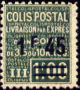 Colis-Postal, Livraison par exprès