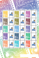 Minifeuille personnalisée TPP Couleurs de Marianne (Marianne de Luquet)