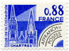Préoblitéré - Tours de la cathédrale de Chartres