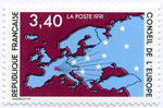 Conseil de l'Europe - Carte de l'Europe