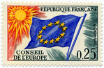 Drapeau du conseil de l'Europe