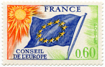 Drapeau du conseil de l'Europe