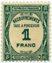 Recouvrements - Taxe à percevoir